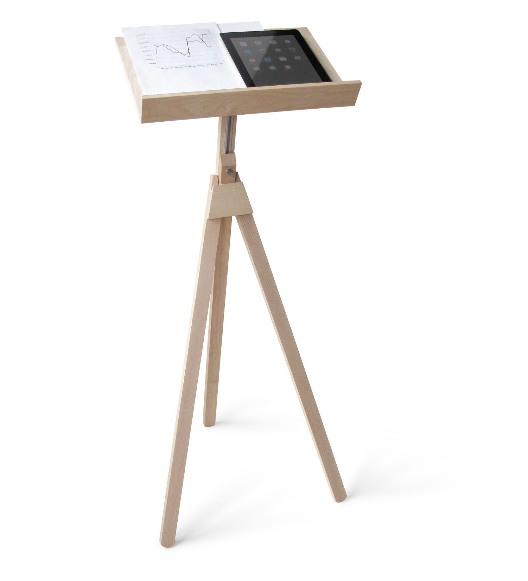 Music stand & standing desk Side by Side SINGLE PIECES